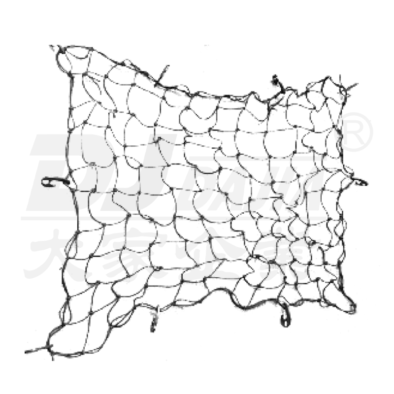 5 mmx180x240cm raskas lastin verkot pakettiautoille 28 muovikoukulla